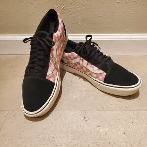 Vans Pink Checkered Comfy Cush